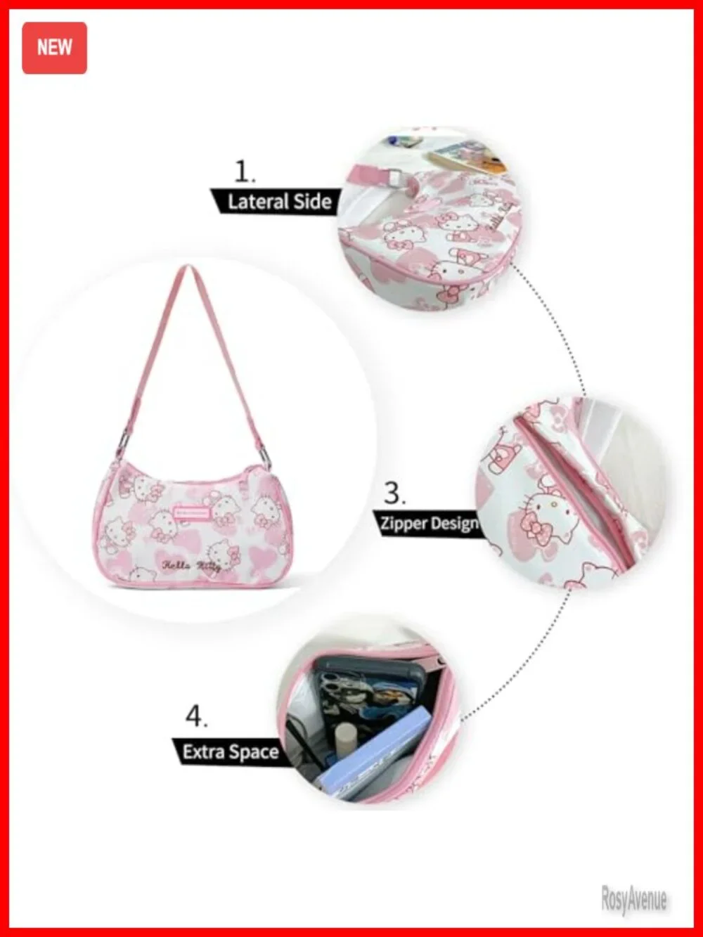 Mini PU Hobo Crossbody Bag, Small Shoulder Handbag for Women
